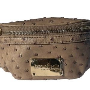 BEBE Fanny Pack - Taupe - 4"H x 8"W 2"B - New W/Tag
